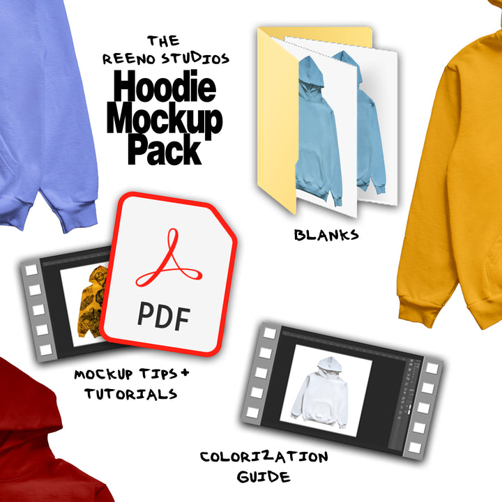 Hoodie Mockup Pack V2