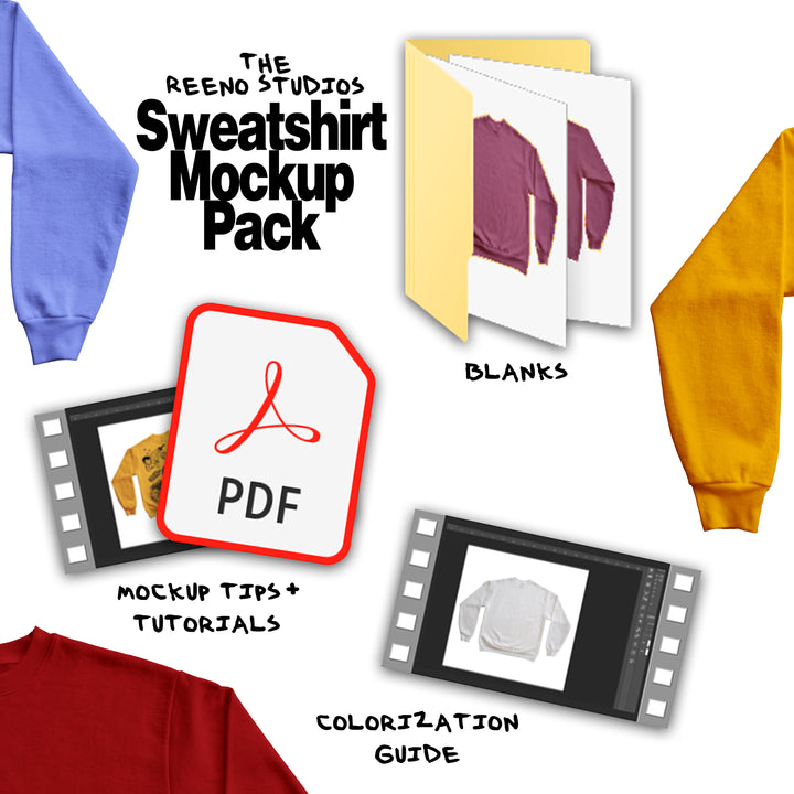 Sweatshirt Mockup Pack