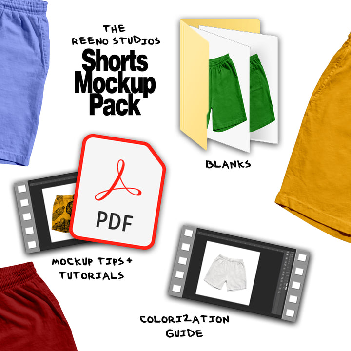 Shorts Mockup Pack